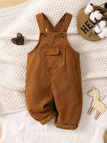 Baby Corduroy Overalls – Stylish Autumn & Winter Outfit for Boys and Girls