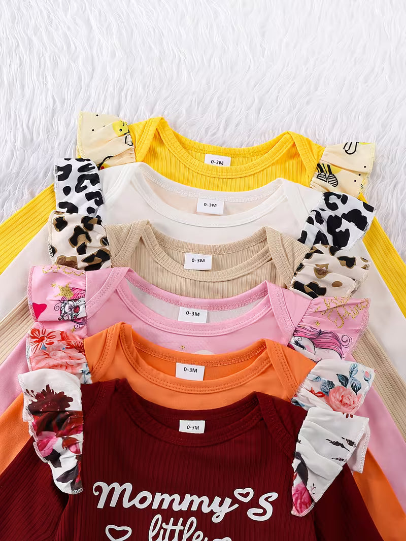 3-Piece Newborn Baby Outfit Set – Cozy Knitted Long-Sleeve Top & Pants for Autumn and Winter