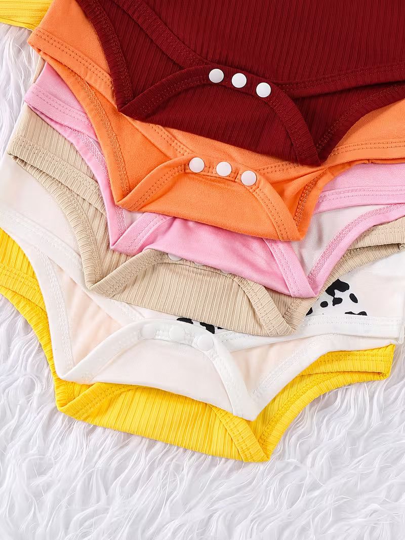 3-Piece Newborn Baby Outfit Set – Cozy Knitted Long-Sleeve Top & Pants for Autumn and Winter